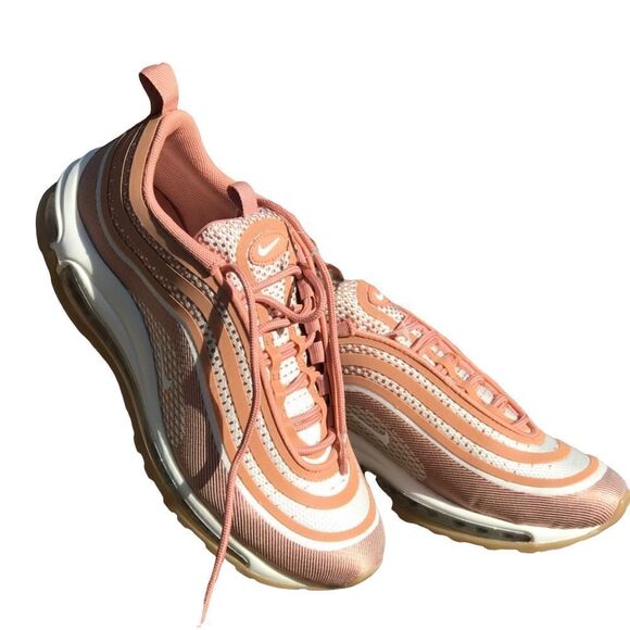 Nike Air Max 97 Metallic Rose Gold WMNS Size 7 1/2 - Picture 1 of 4